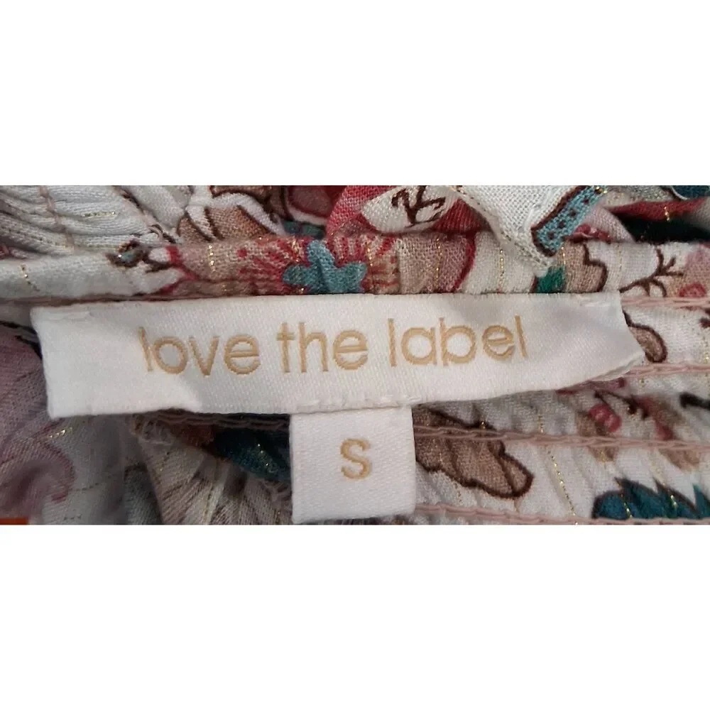 Love the label Anthropologie womens small floral maxi dress tiered gypsy boho - Picture 10 of 12